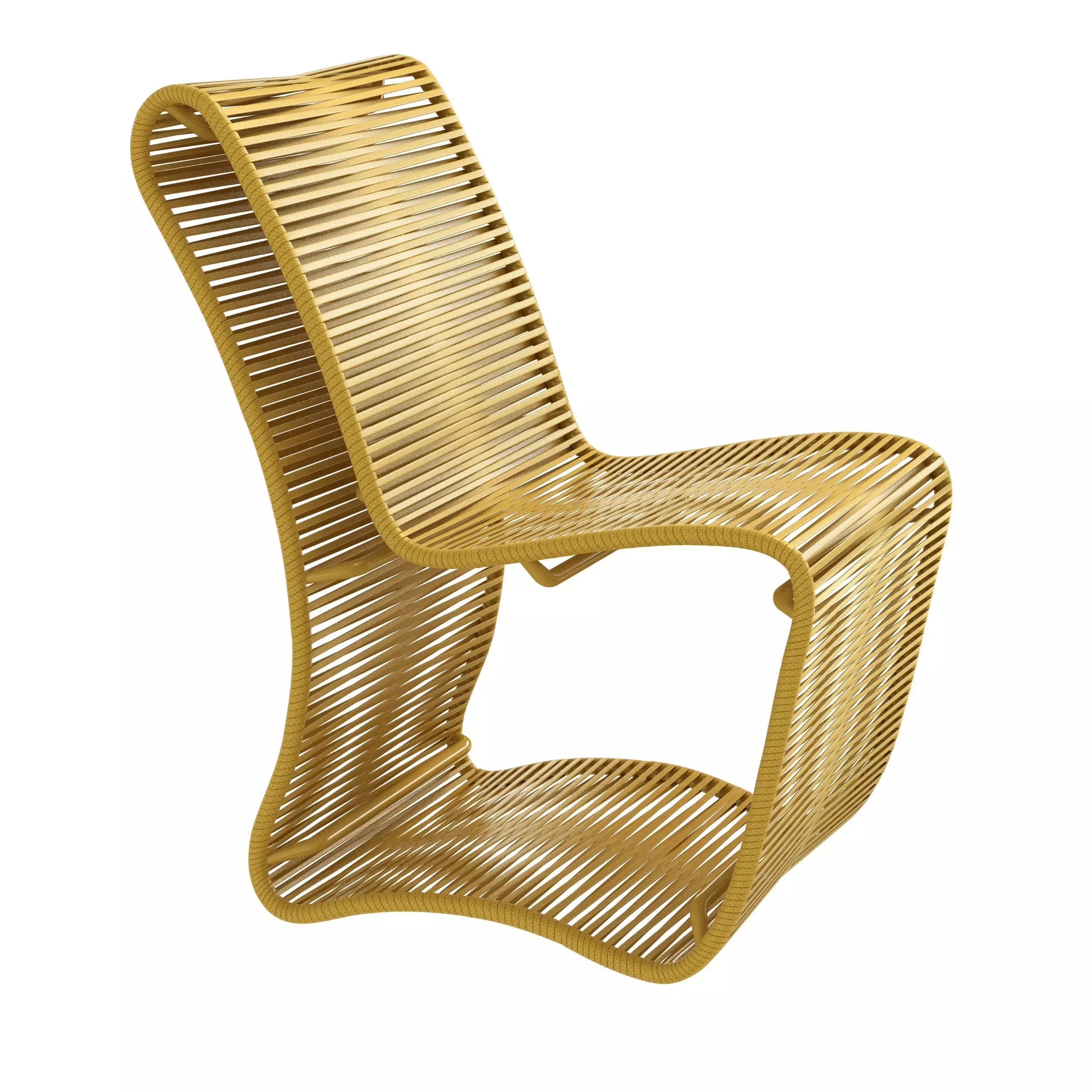Tidelli Veracruz rope cord chair 3D model