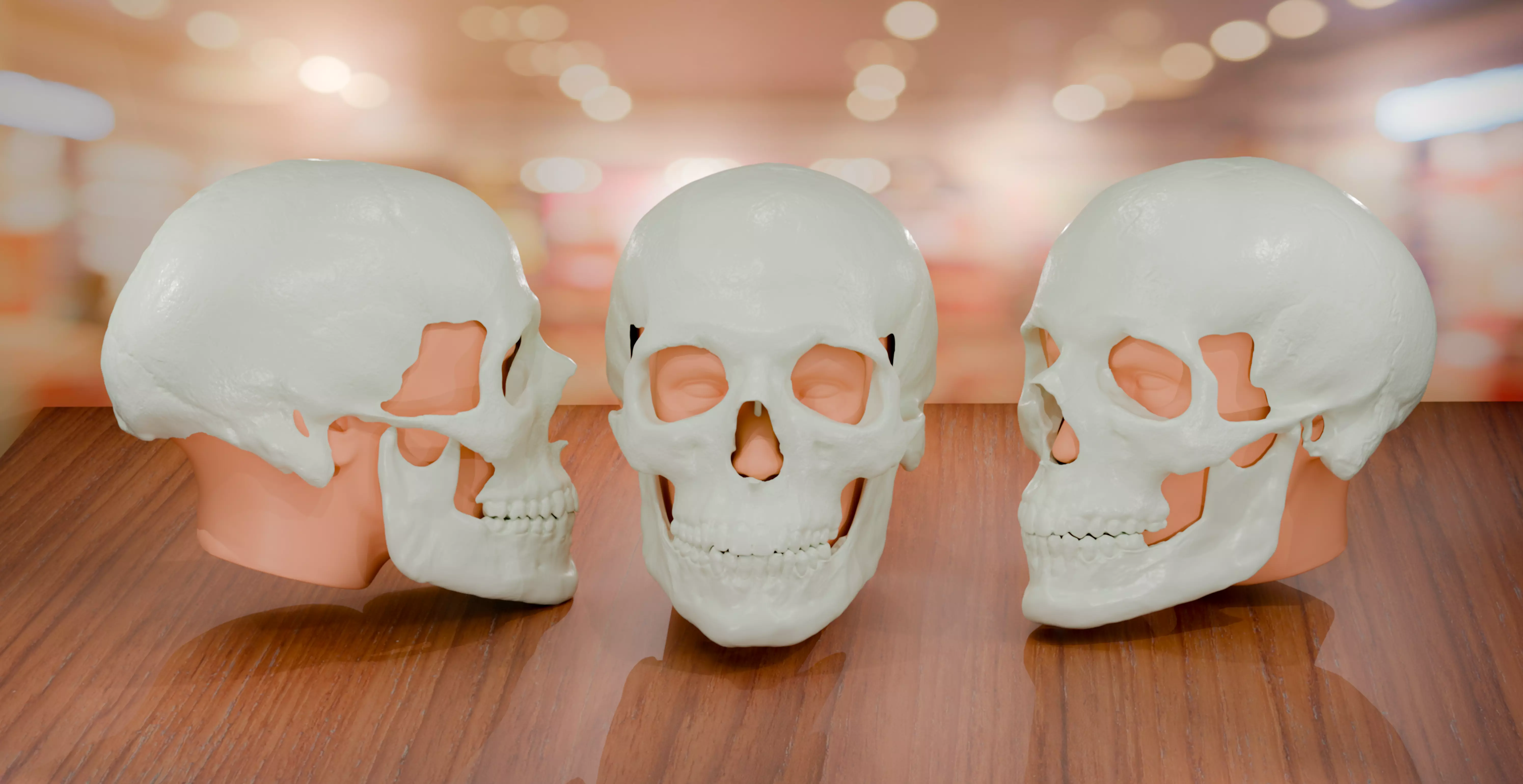 Skull Mask Cosplay 3D print model_0