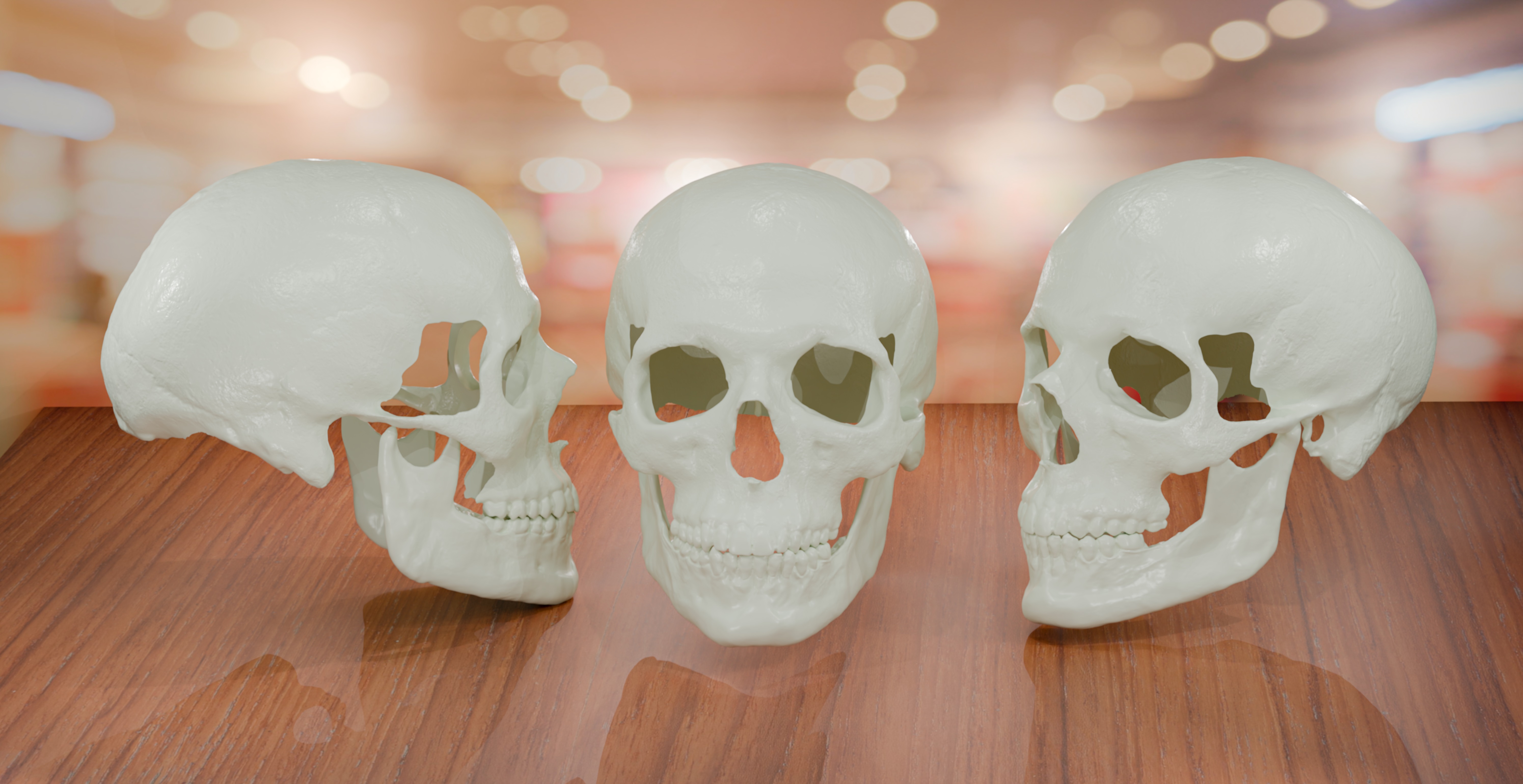 Skull Mask Cosplay 3D print model_1