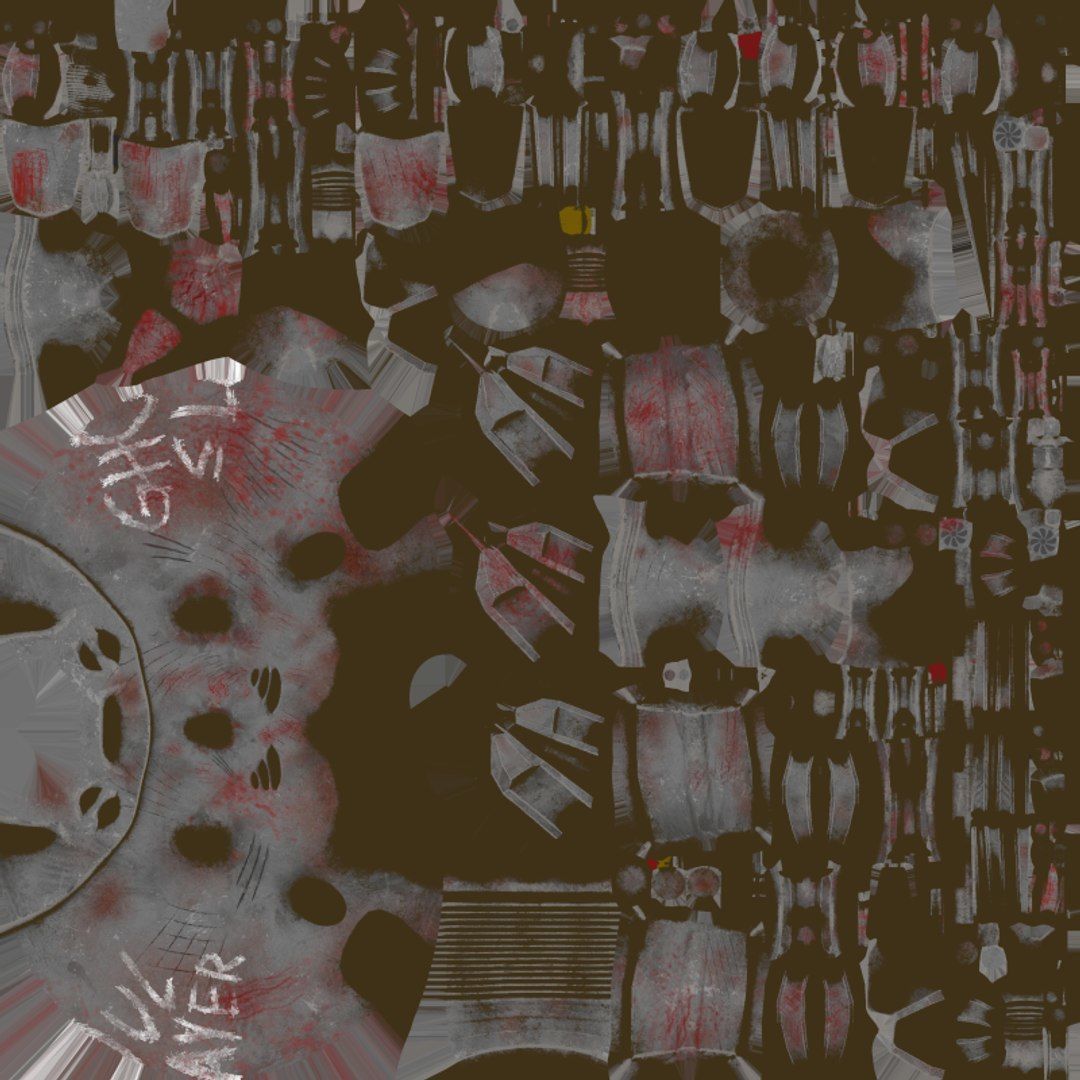 Robot Mister Handy Fallout  Mr Handy with rig 3D model_6