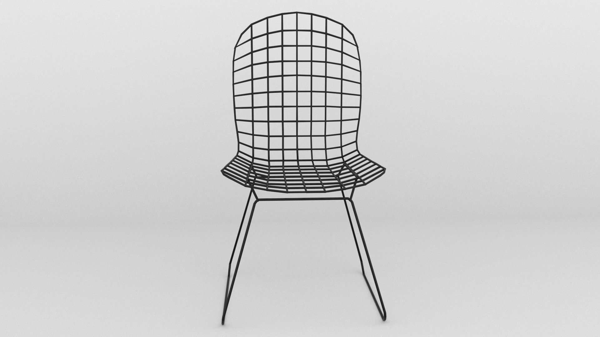 Wire Chair for 3ds Max Free 3D model_2