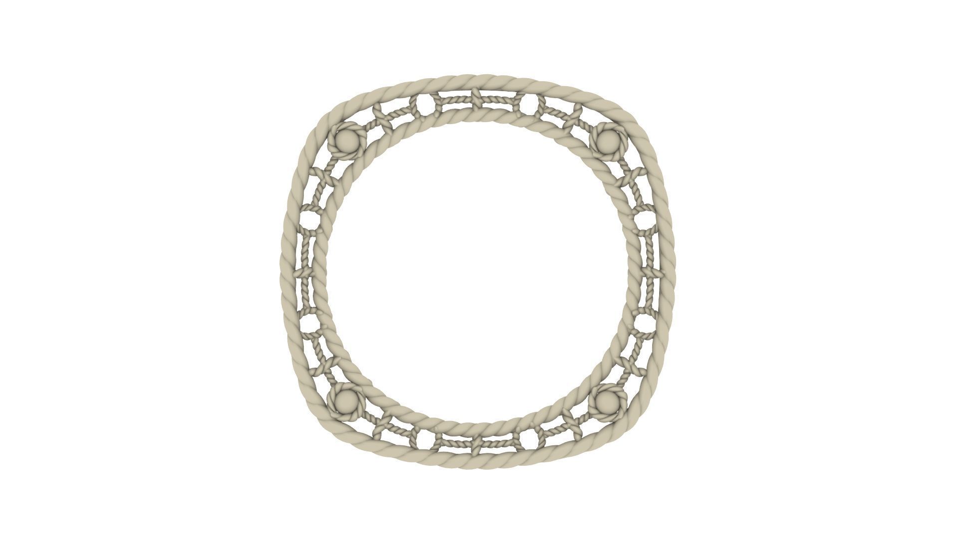 Luxury Princess Ring 3D print model_6