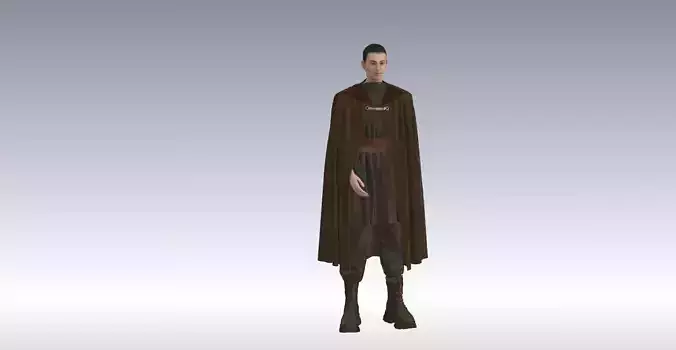 Sith inspired garment in Style3d Atelier