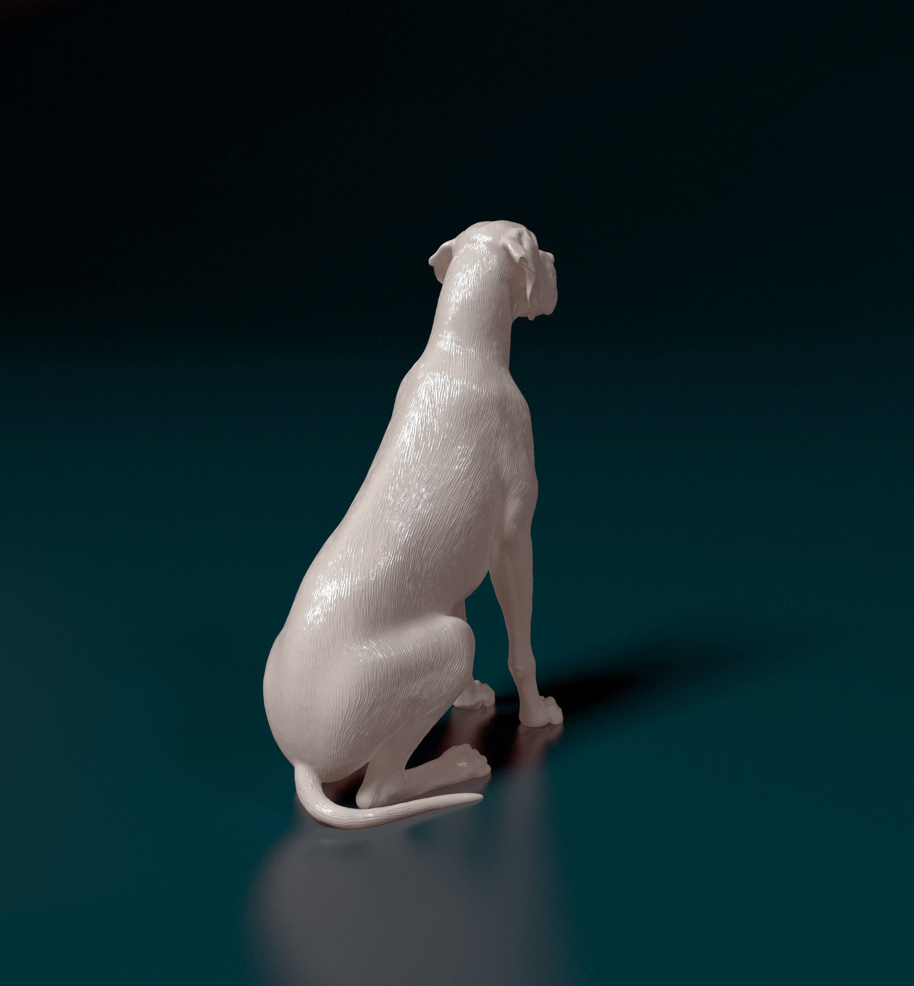 Great Dane 3D print model_2