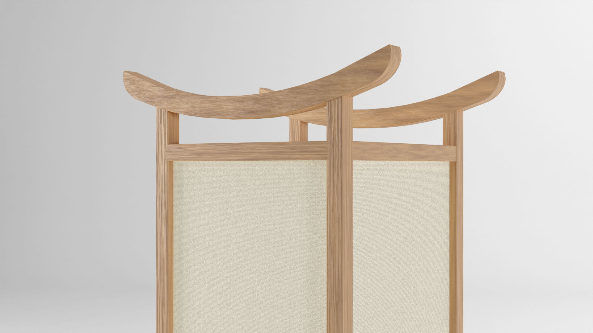 Light Lamp Traditional Asian Style 3D Model Low-poly 3D model_10