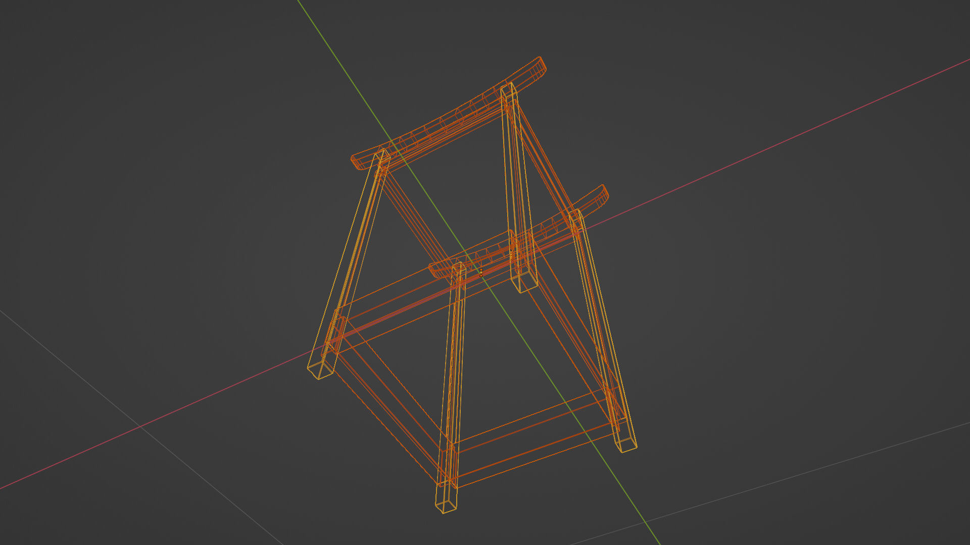 Light Lamp Traditional Asian Style 3D Model Low-poly 3D model_38