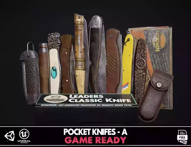 Pocket Knifes Collection - B