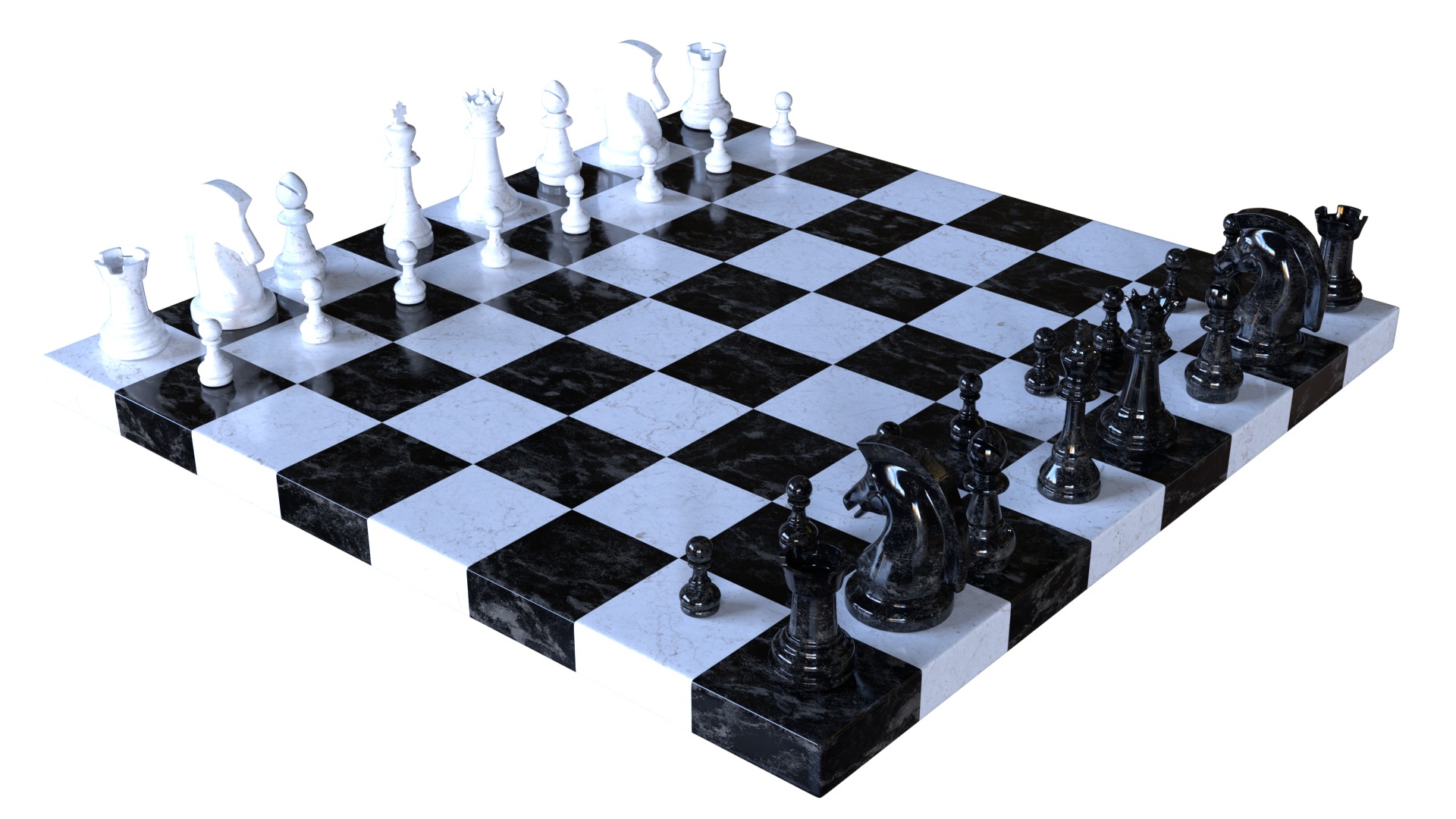 Chessboard 3D model_8