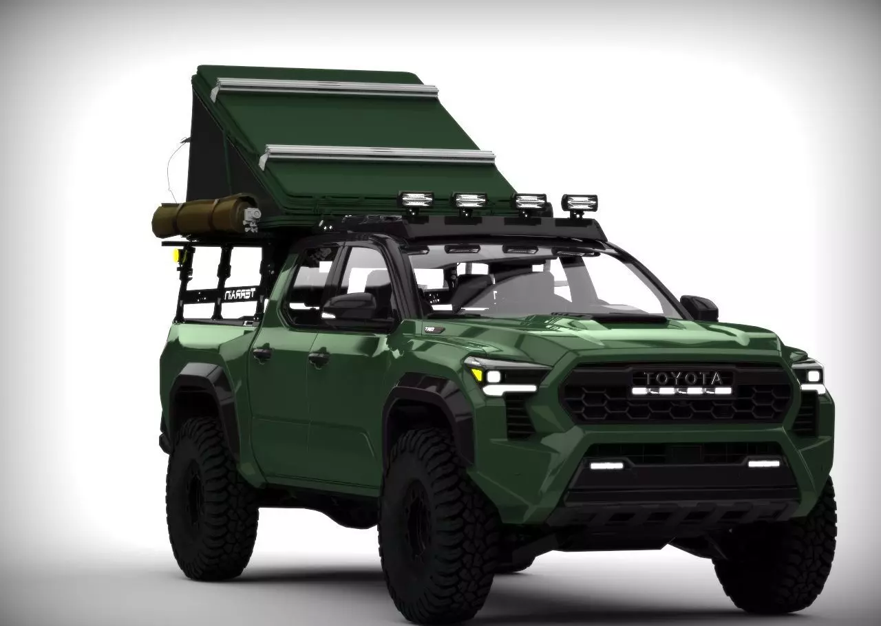 Toyota Tacoma ForceMAx 2024 TRDPRO 3D model