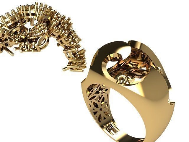 Women ring  3D print model