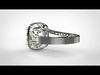 Engagement ring  3D print model_1