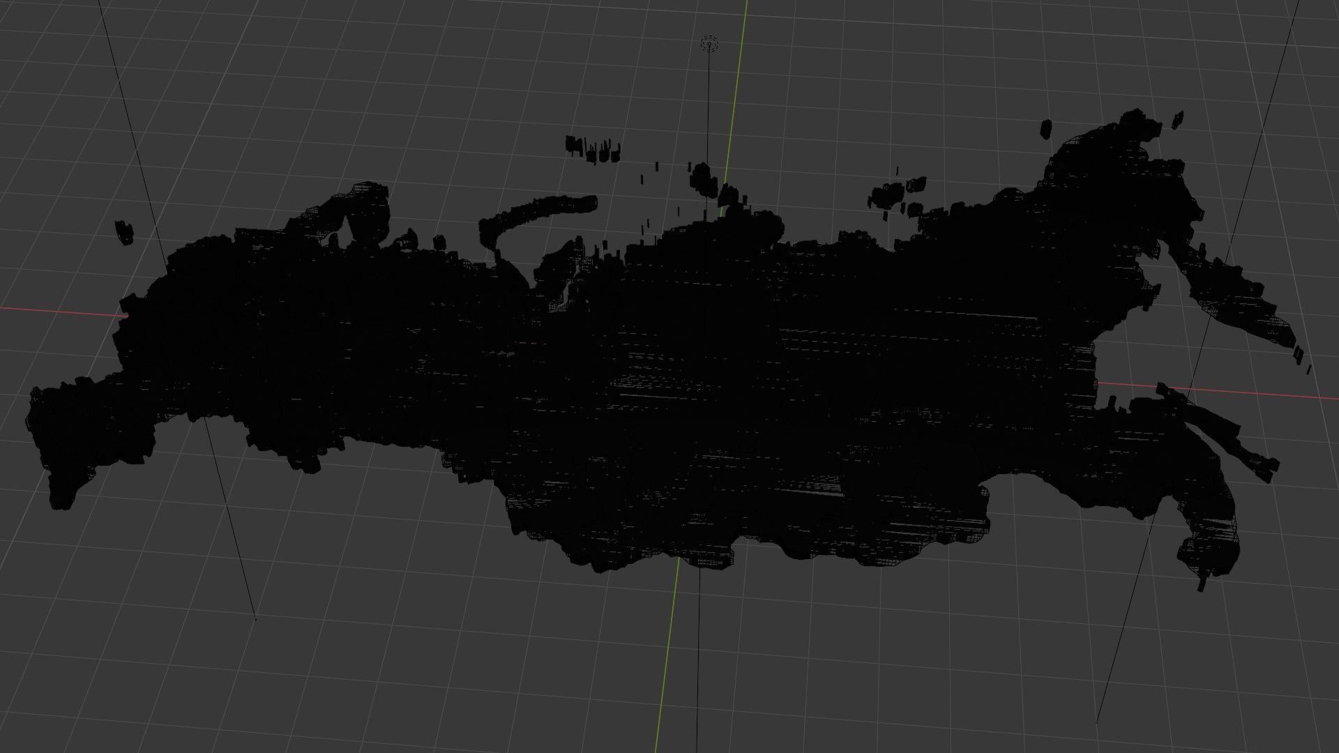 Russia map in 3D 3D model_5