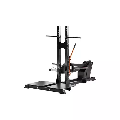 ATX Belt Squat-Dip - Squat Dip Machine 3D model