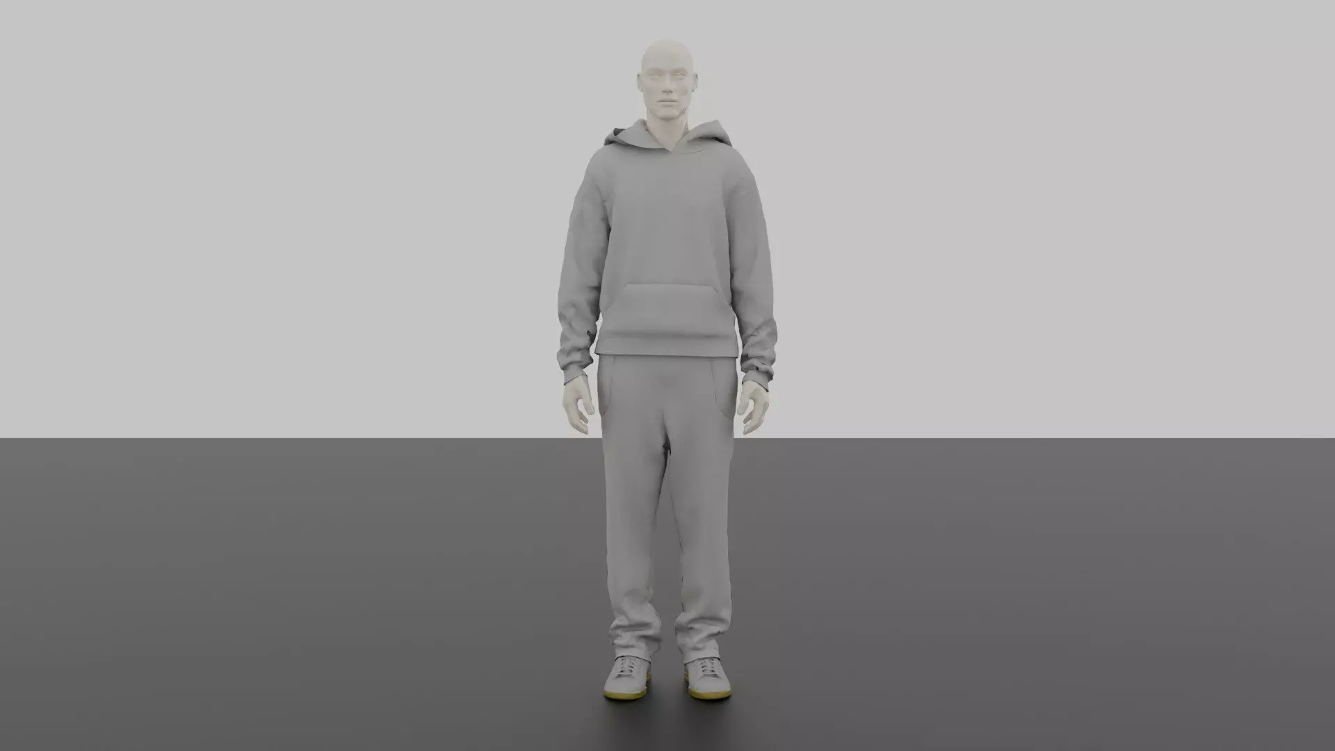 Cool Dude In a Hoodie 3D model