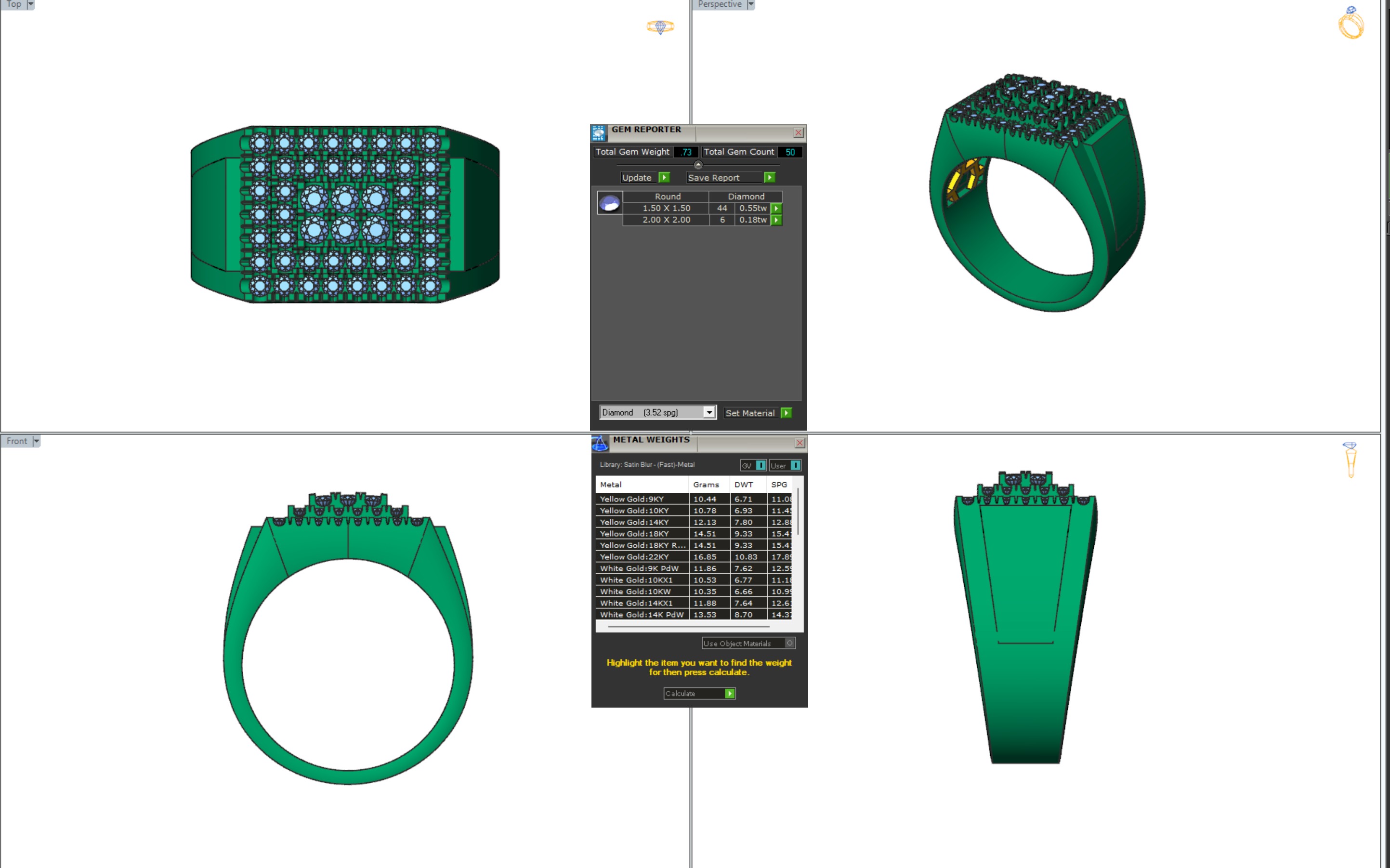 Collection of beautiful necklace models 3 3D print model_7