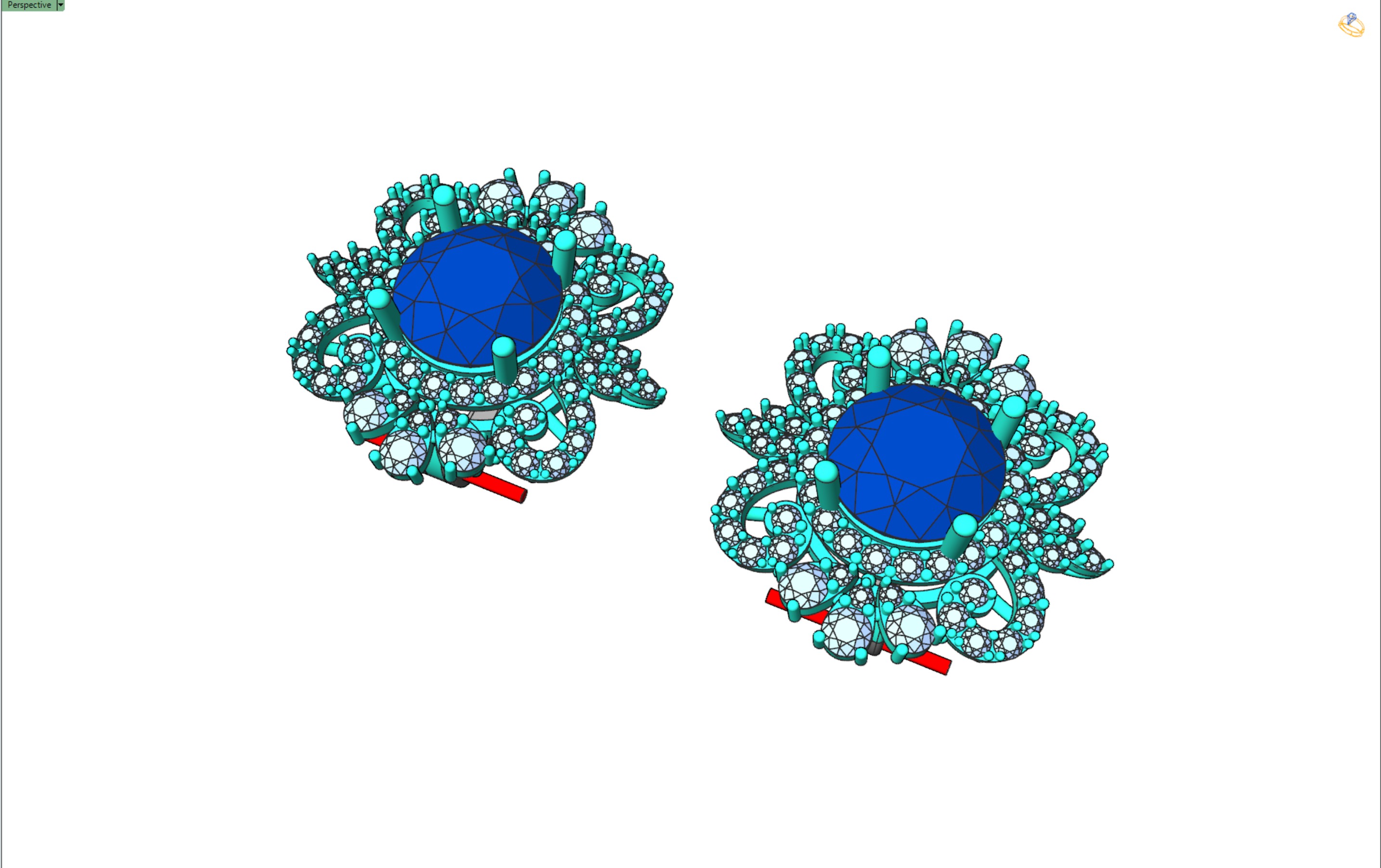 Collection of beautiful necklace models 3 3D print model_29