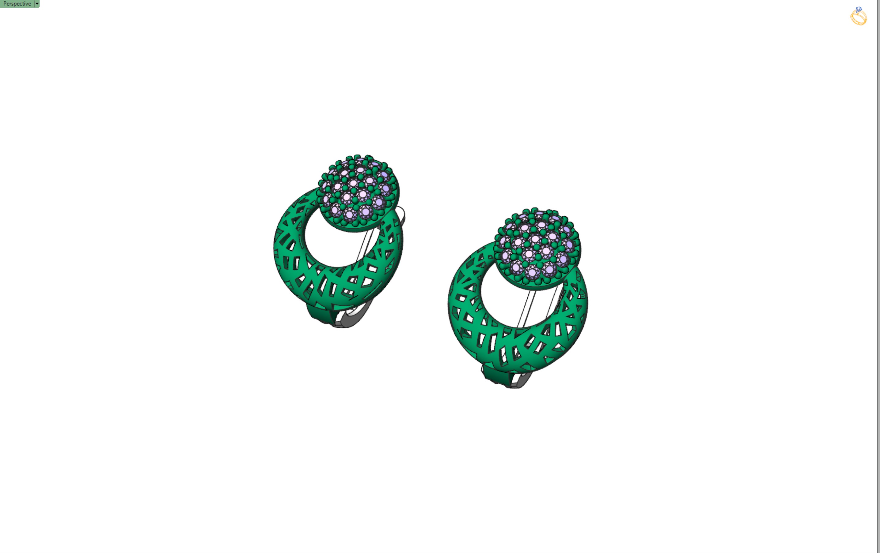 Collection of beautiful necklace models 3 3D print model_18