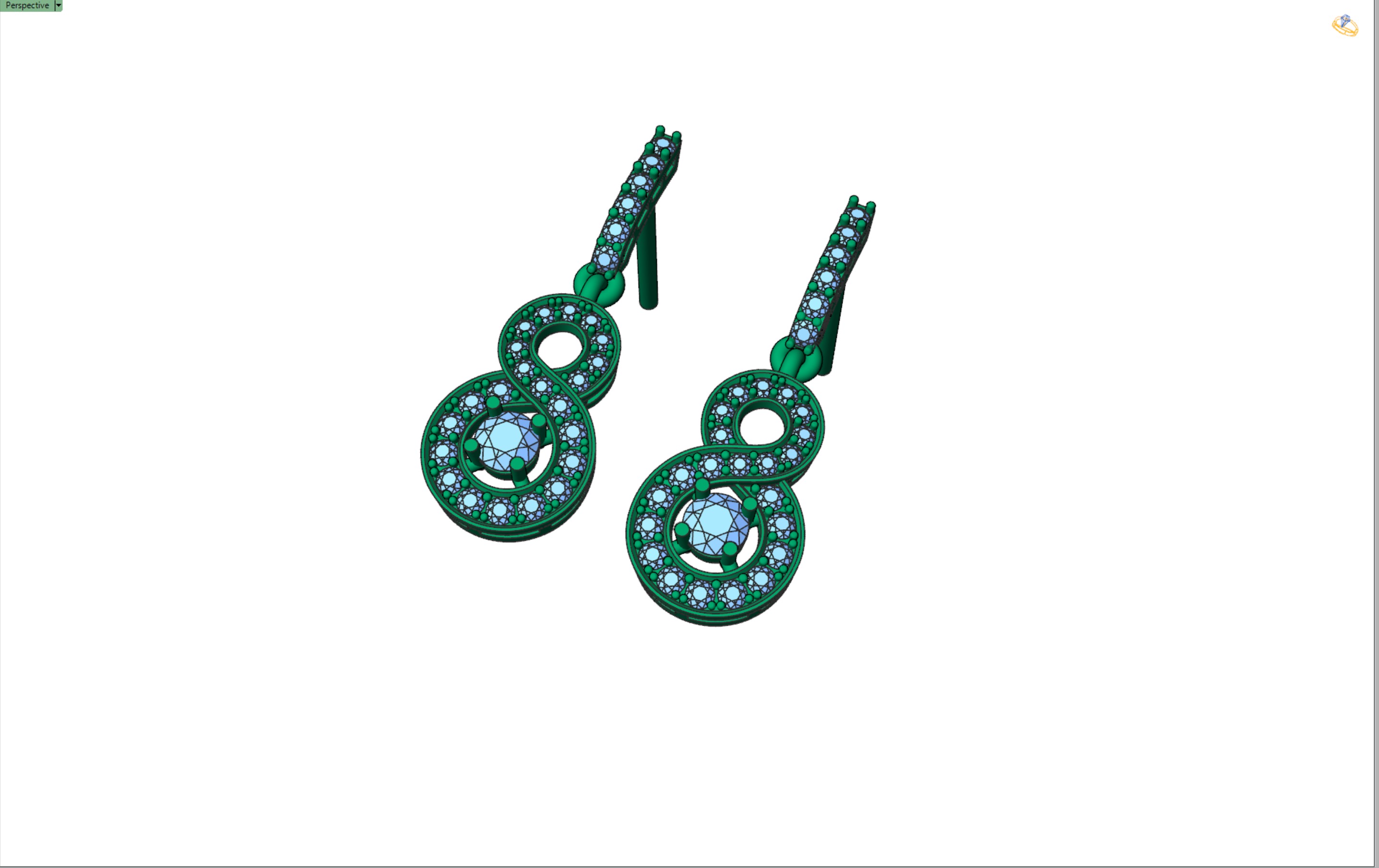 Collection of beautiful necklace models 3 3D print model_27