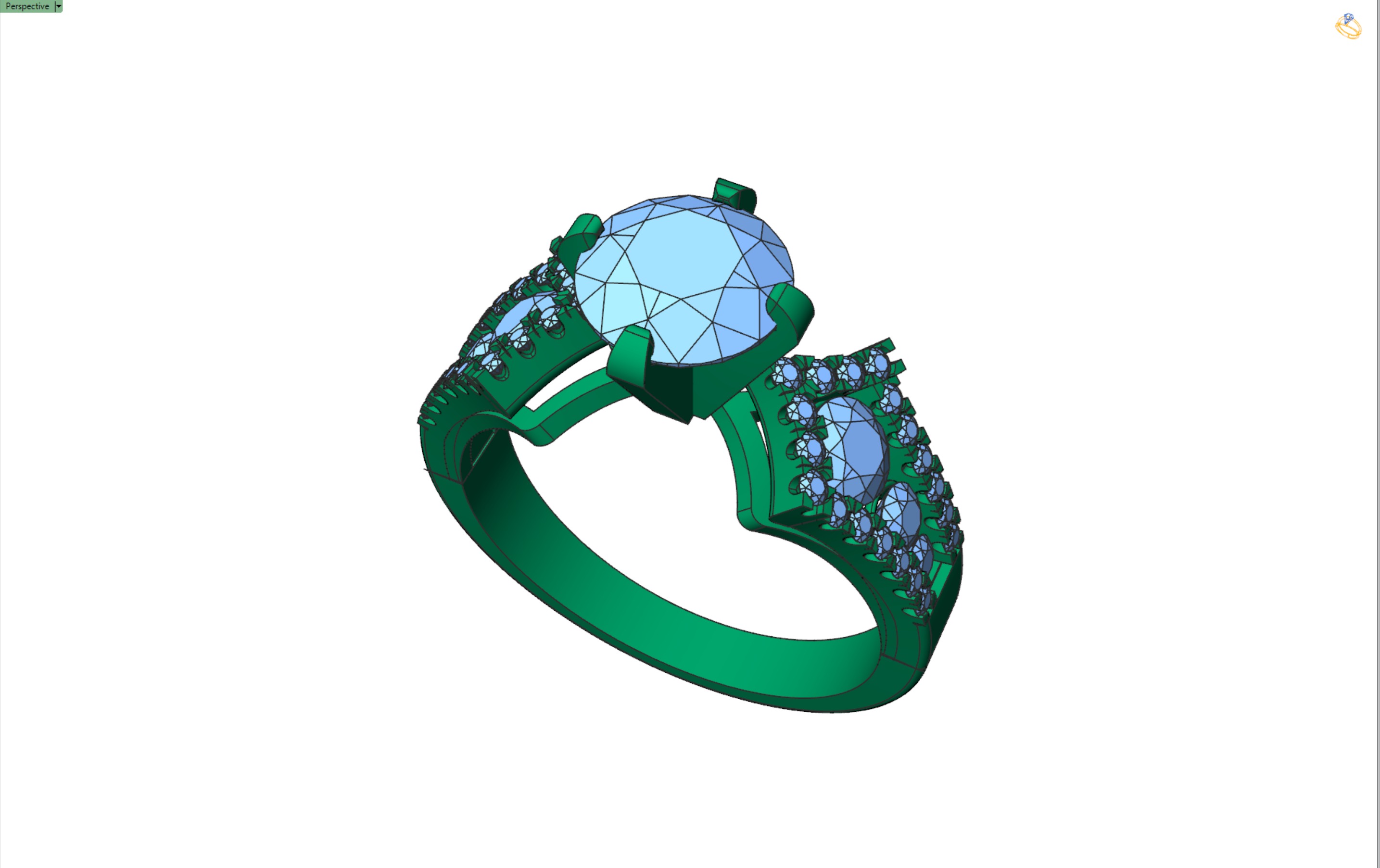 Collection of beautiful necklace models 3 3D print model_12