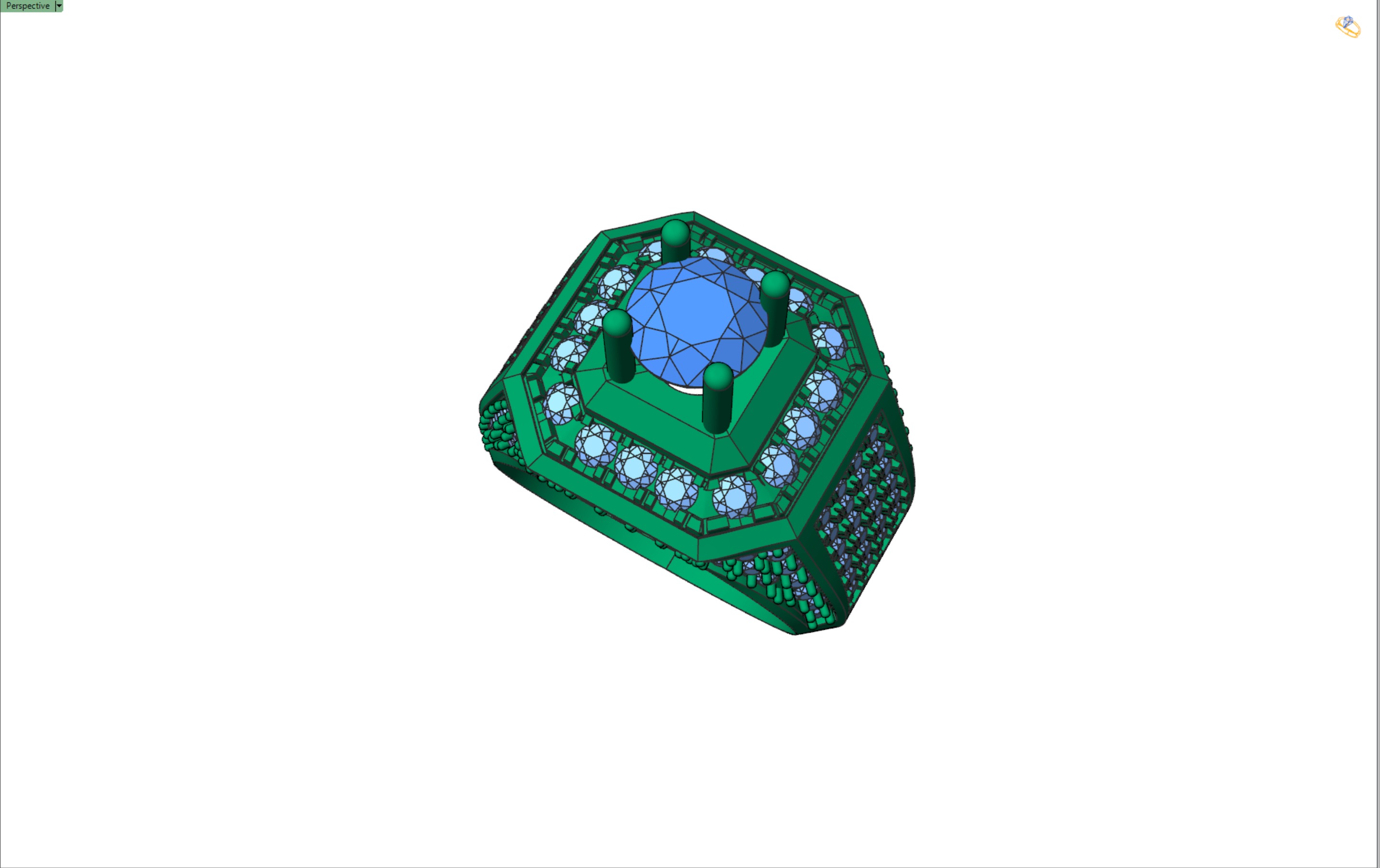 Collection of beautiful necklace models 3 3D print model_10