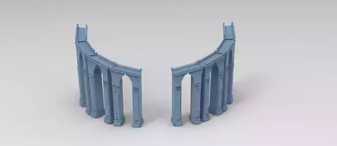 Clockwork Floating island stairs 