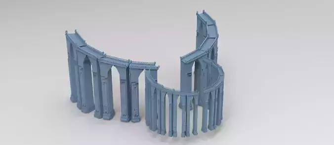 Clockwork Floating island stairs 5