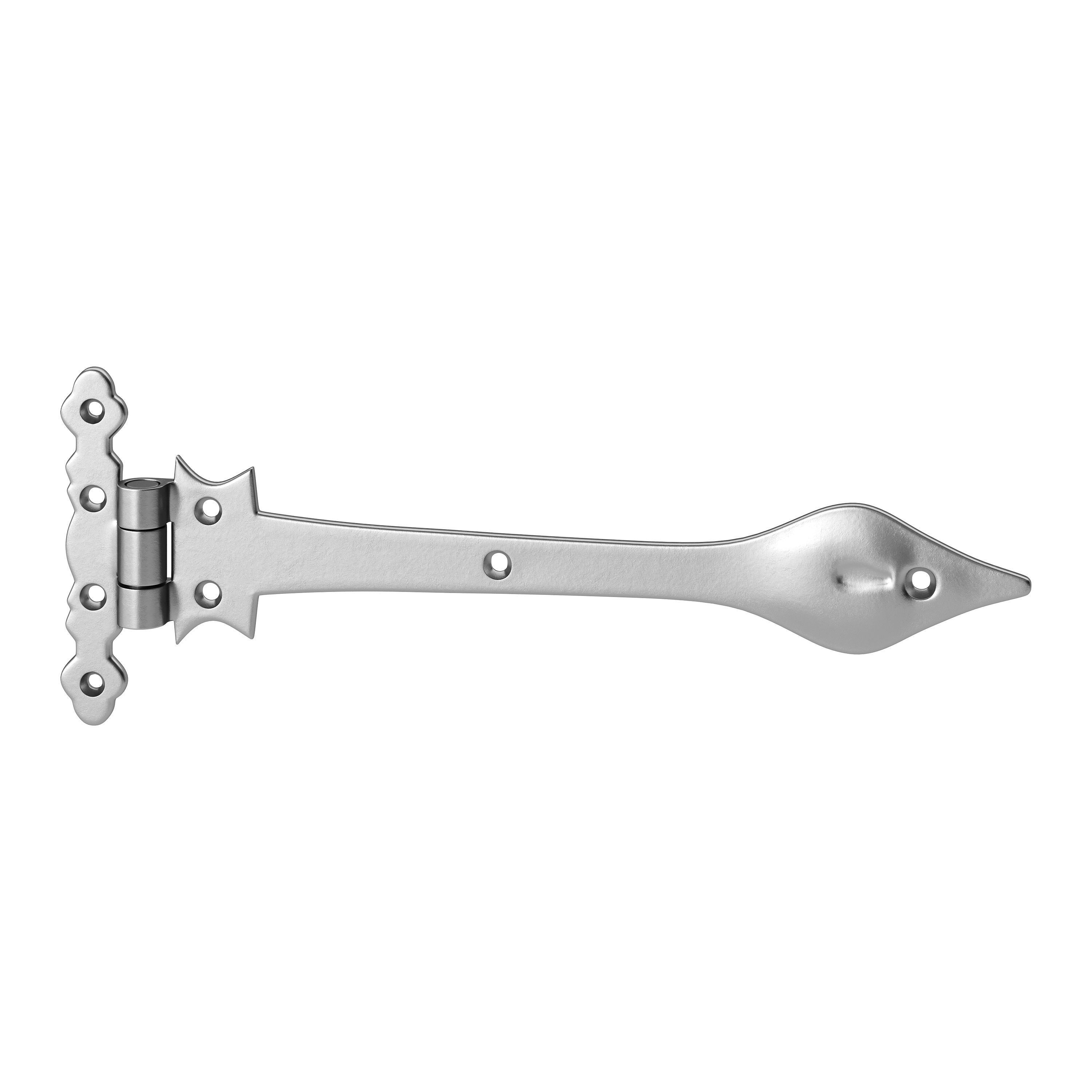 Black Wrought Iron Strap 3D model_3