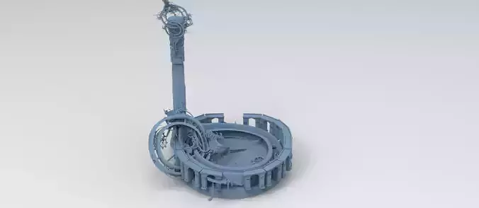 Final fantasy Inspired clock tower island 