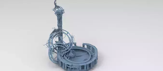 Final fantasy Inspired clock garden 2