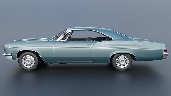 Chevrolet Impala 1966 3D print model 4