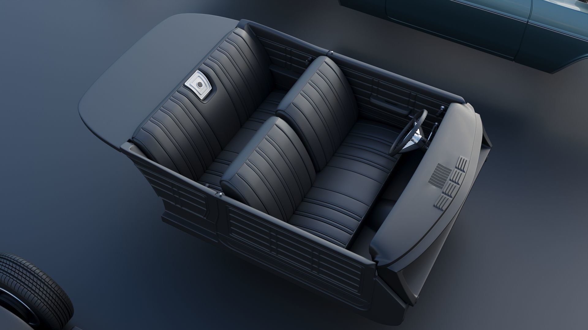 Chevrolet Impala 1966 3D print model_27