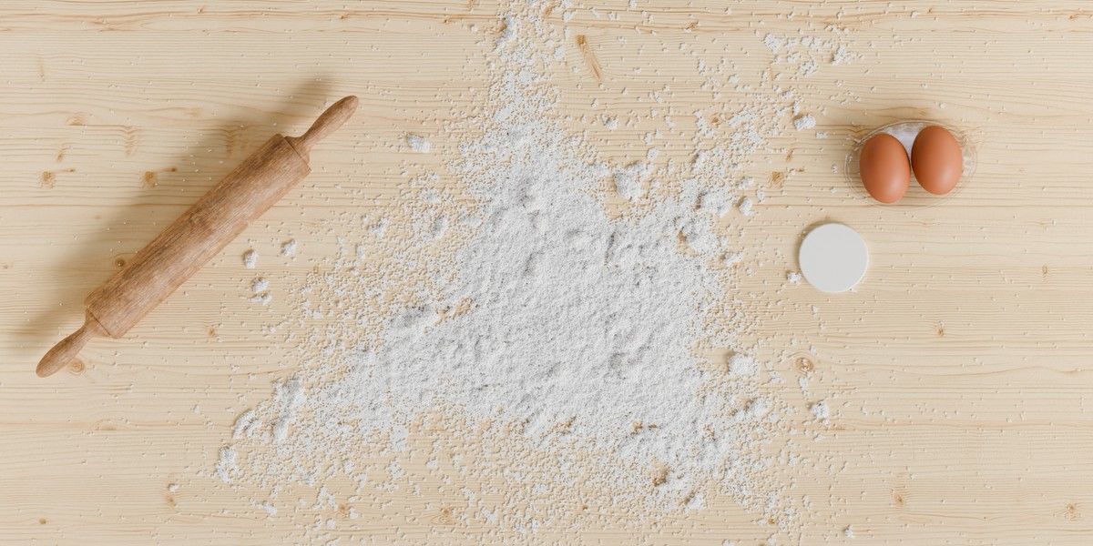 Cosmetic Dust Powder and Cooking Flour 3D Models Pack 3D model_4