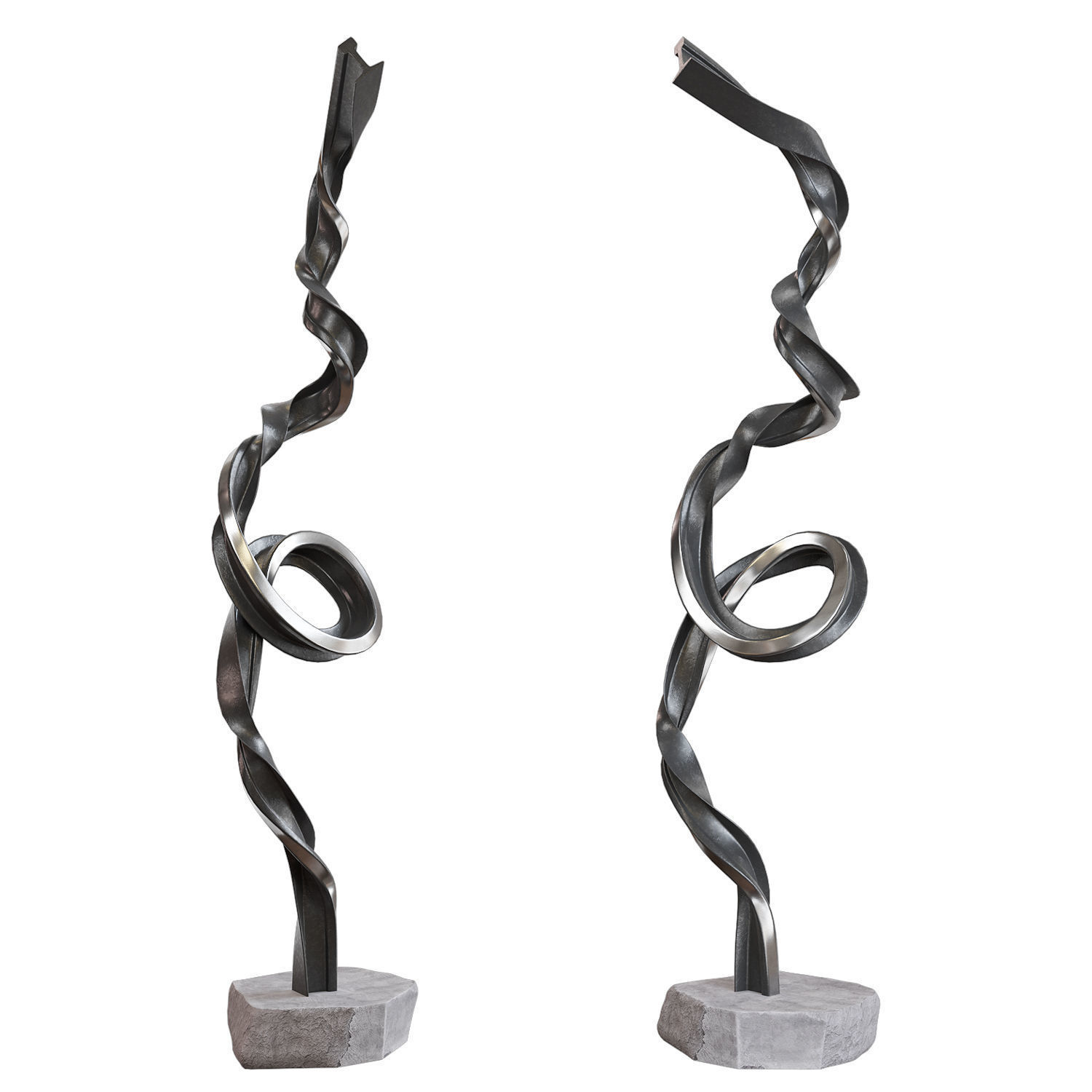 Industrial Ruins 3D model_2