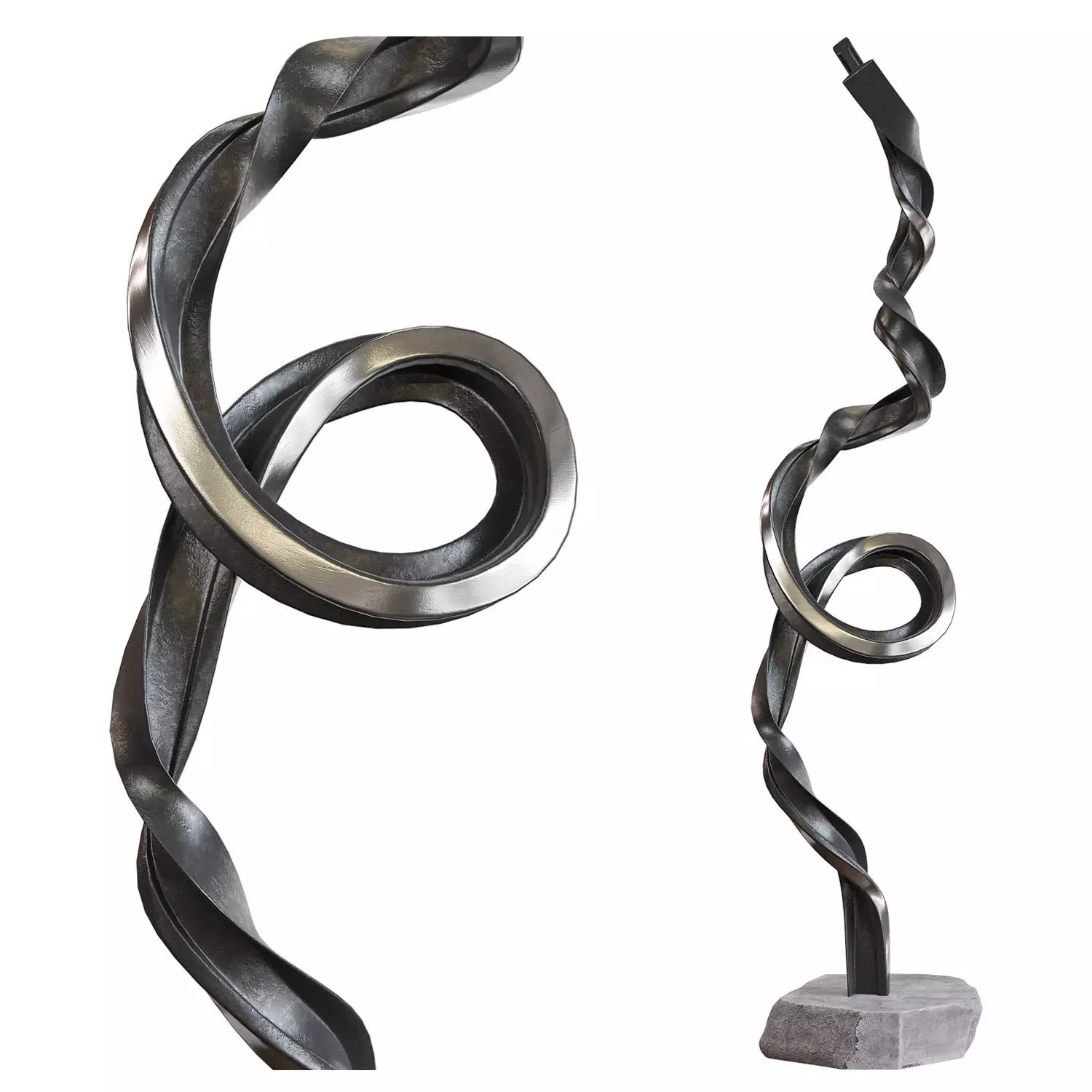 Industrial Ruins 3D model_0