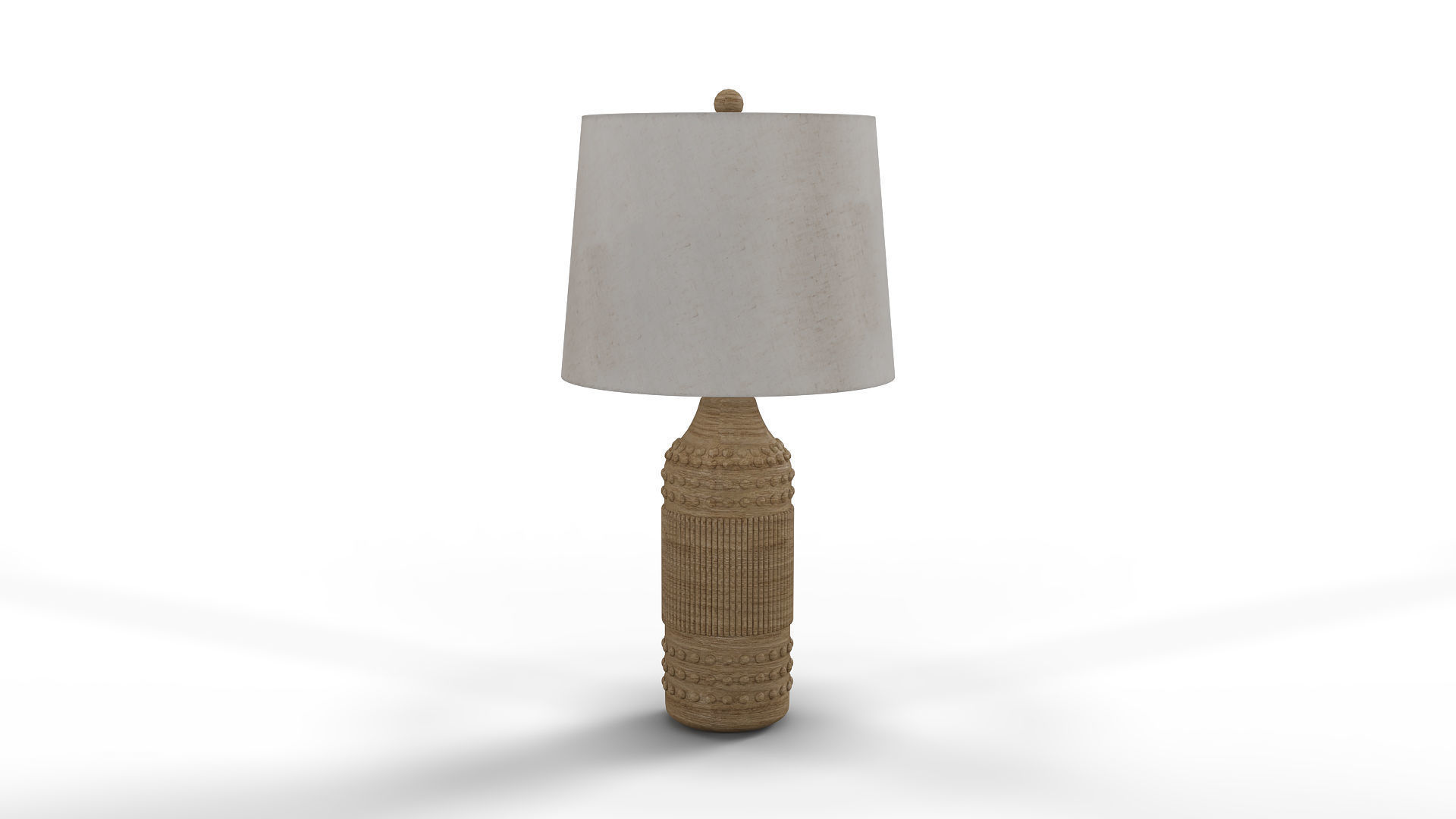 Surya Lutton Table Lamp 3D model_1