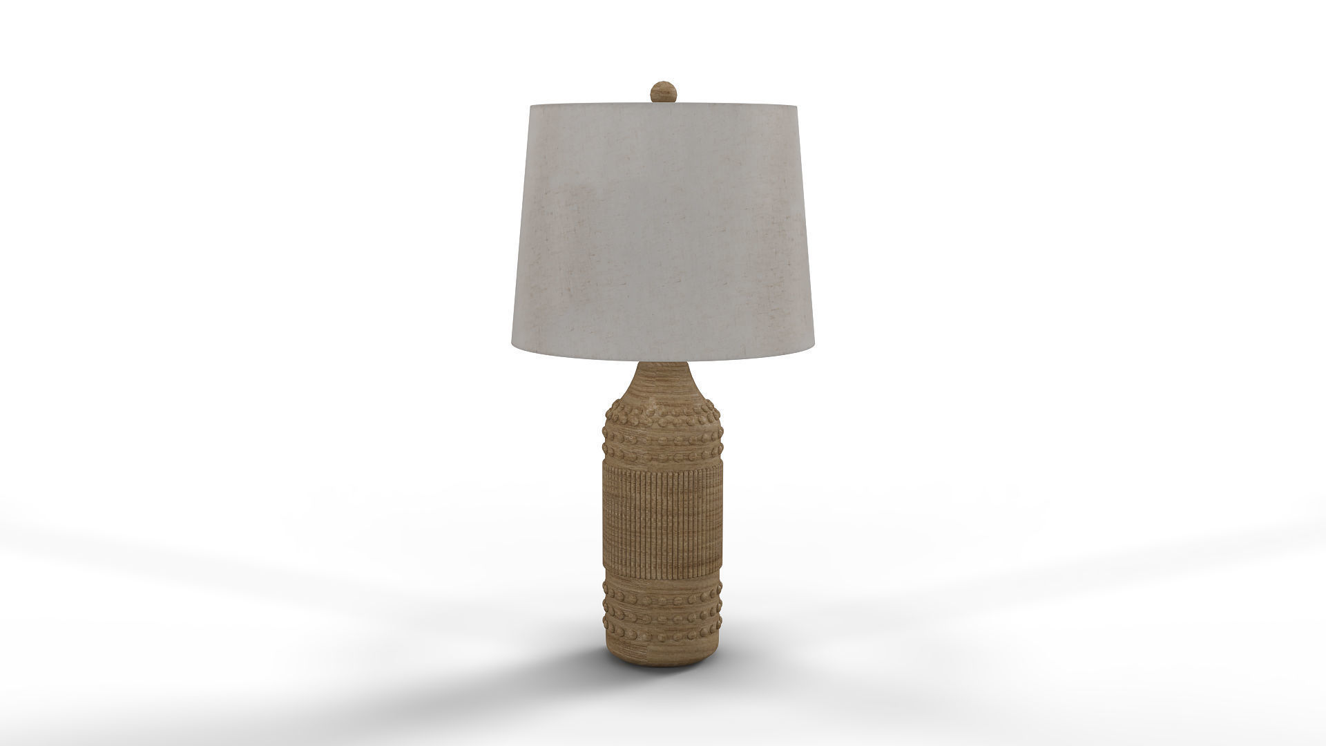 Surya Lutton Table Lamp 3D model_14