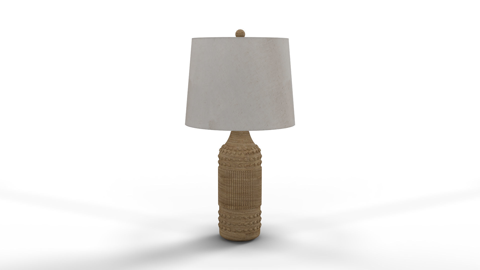 Surya Lutton Table Lamp 3D model_7