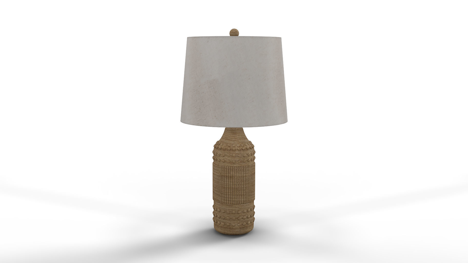 Surya Lutton Table Lamp 3D model_4