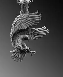 Pendiente aguila 3D print model