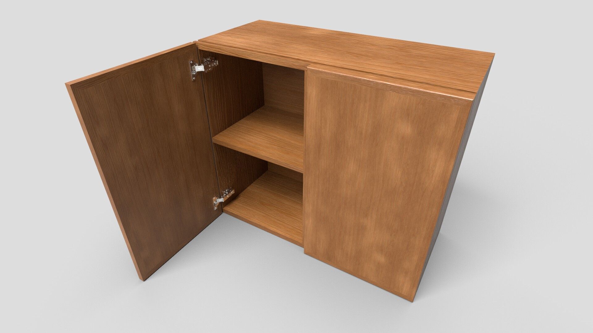 Cabinet with Hinges CG1 3D model_3