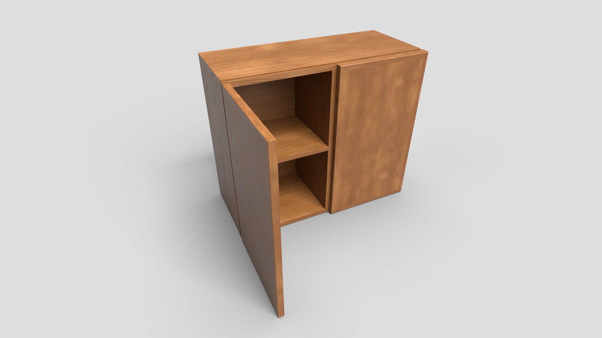 Cabinet with Hinges CG1 3D model_2