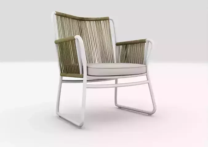 Outdoor Chair OLIVER2 3D print model