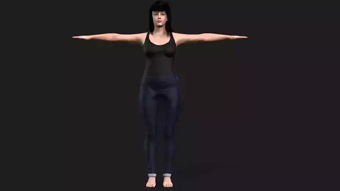 realistic Korean girl 