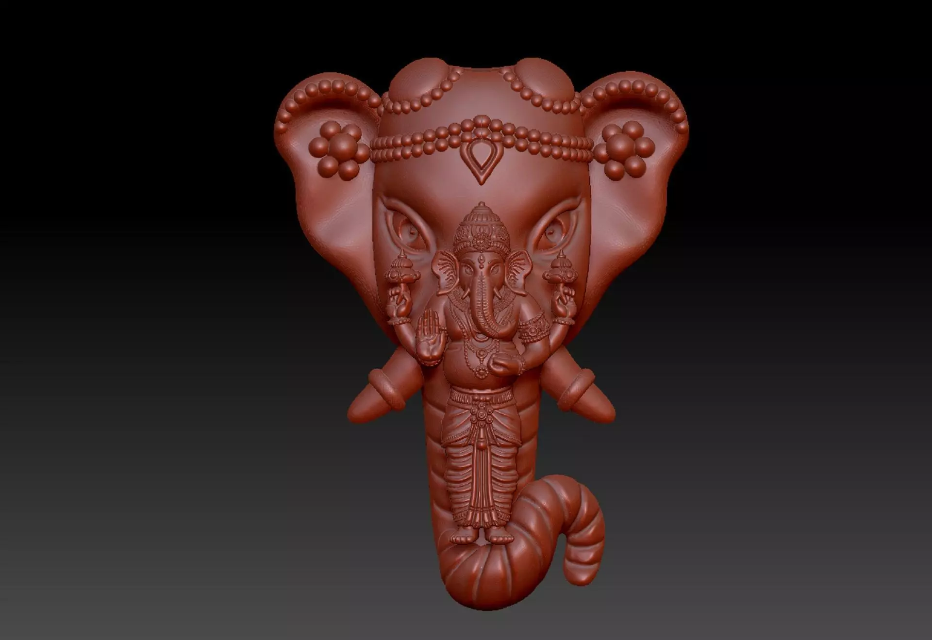 GANAPATHI PENDENT 3D print model