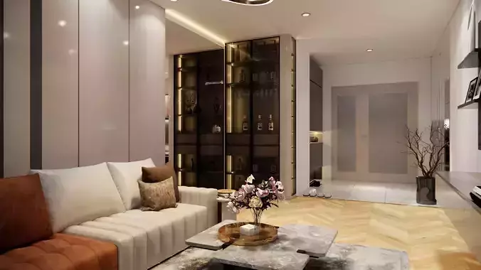 Luxury and modern apartment