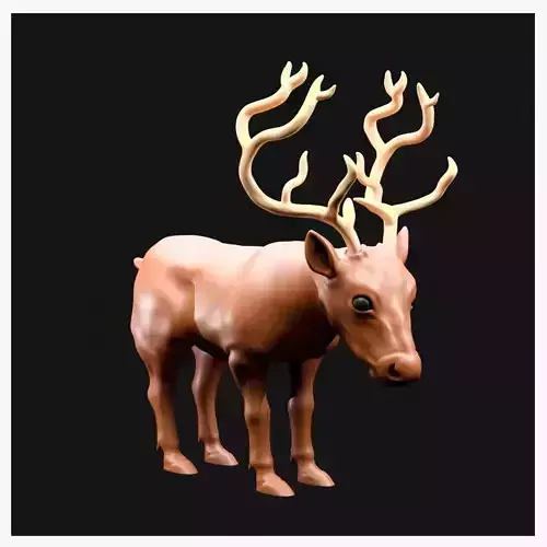 Reindeer Sculpture
