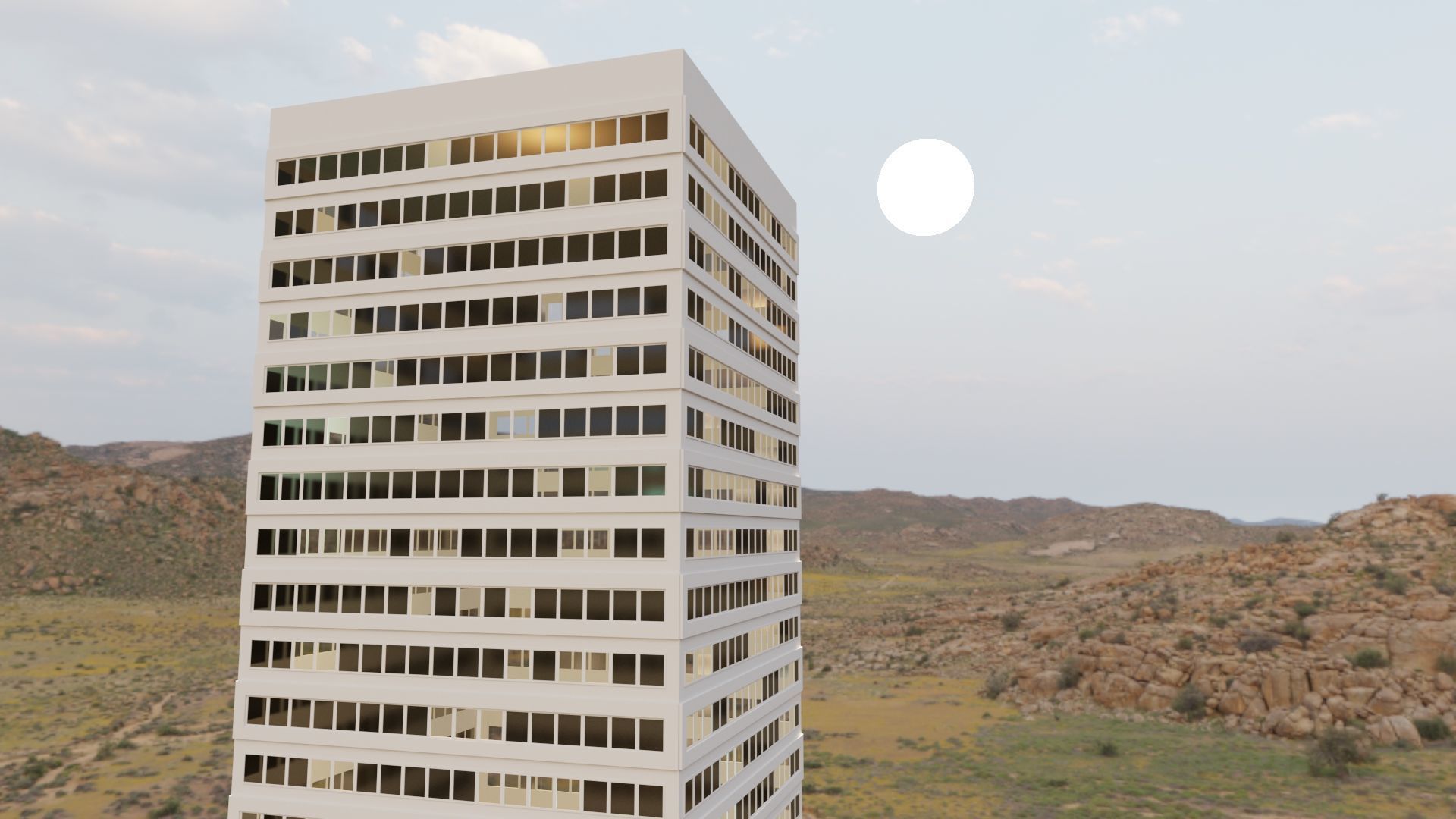 Japanese Street 3D model_5