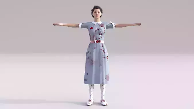 Mad Nurse Evil Outfit Clothing Dress