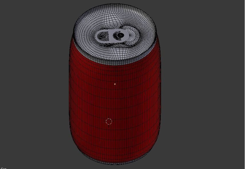 Cola can Free 3D model_1