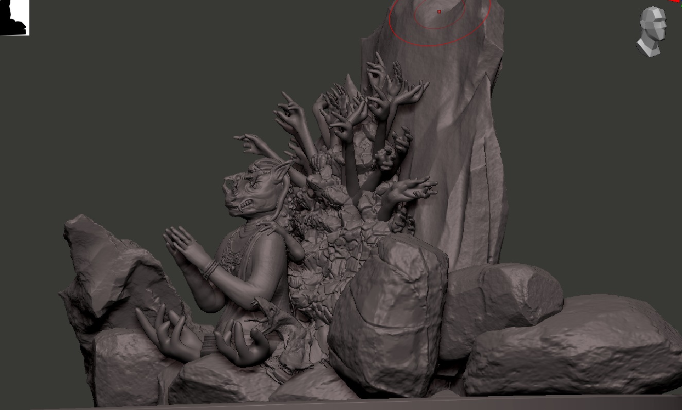 Fantasy Temple 3D Asset Pack 3D model_13